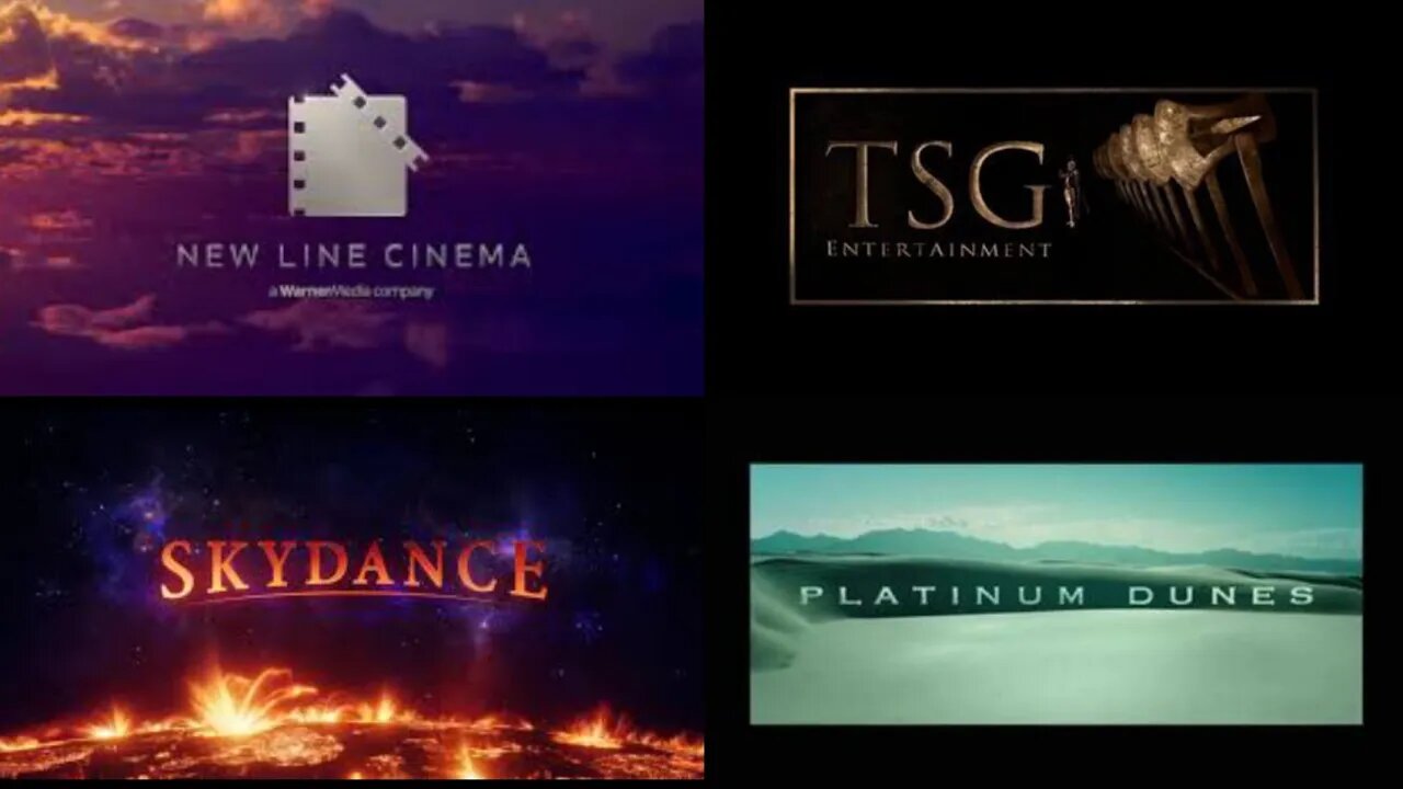 New line Cinema/TSG Entertainment/Skydance/Platinum Dunes | Movie Logo Mashup