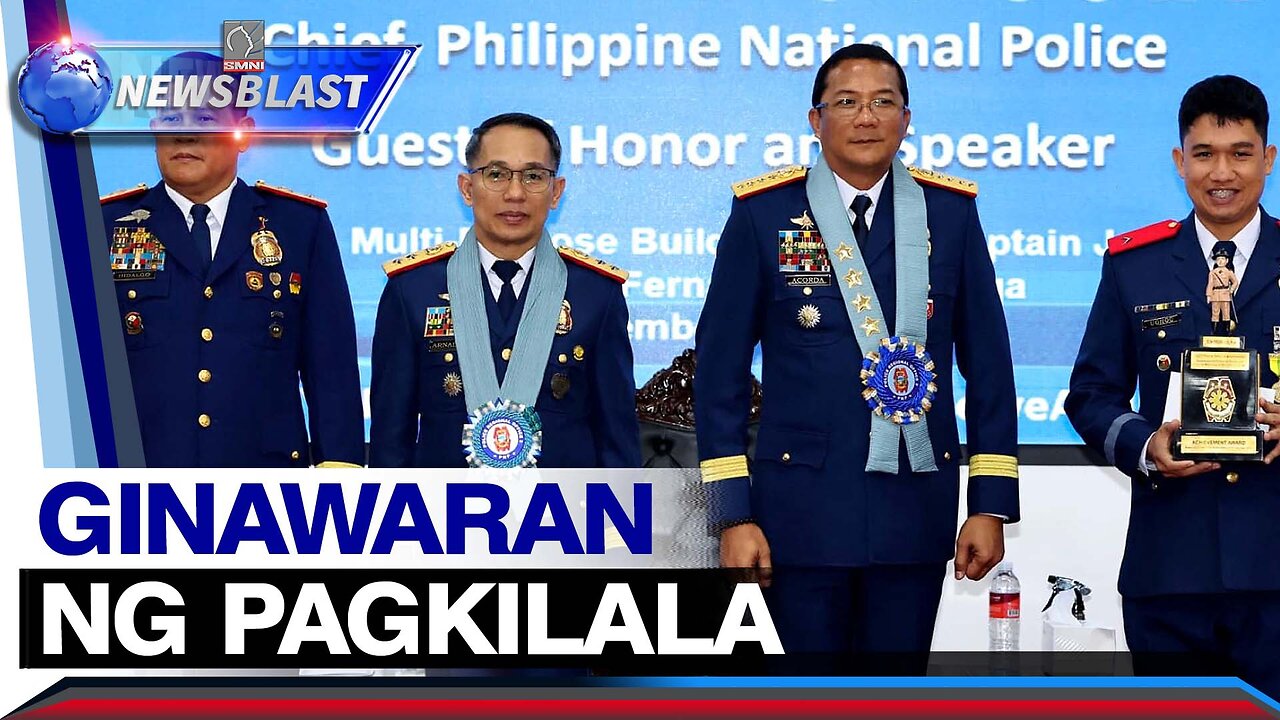 Mga natatanging kapulisan at local official sa PRO 3, ginawaran ng pagkilala