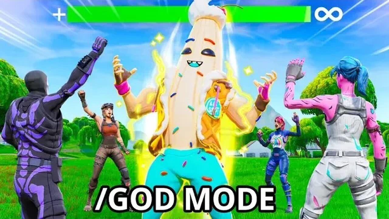 I Trolled Him With GOD MODE In OG Fortnite!