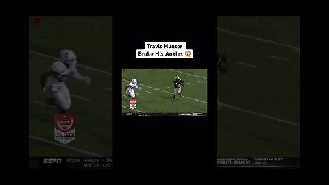 Travis Hunter Ankle Breaker #colorado #travishunter #collegefootball #shorts