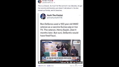 Donald J Trump TS post Mar 22, 2023, 11:15 PM