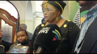 SOUTH AFRICA - Cape Town - Cyril Registers for 6th Parliament and attends ANC Caucus (Video) (AgR)