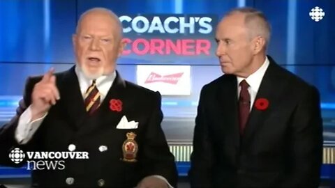 VOICE OF CANADIAN HOCKEY DON CHERRY FIRED!