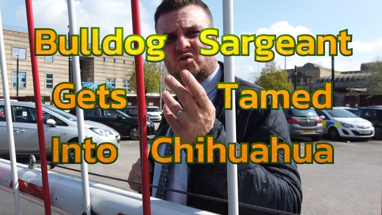 Sargeant Comes Out Like A Bulldog, Leaves Like A Chihuahua At Wolverhampton Police Station