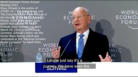 The Great Reset | "I Am Fascinated By the Capabilities Which We Have. But For Me This Is the Next Big Phase of Development." - Klaus Schwab