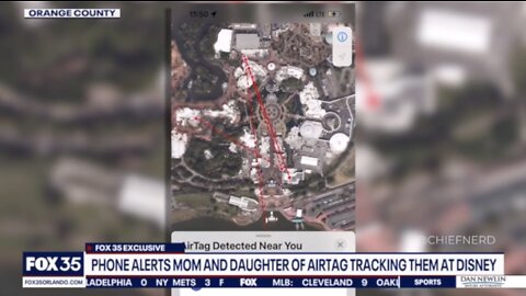 "We Were Terrified": Family Says They Were Tracked At Disney by Planted AirTag Device