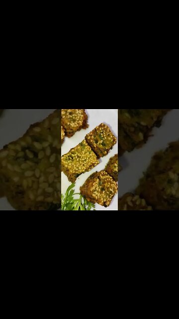Crispy Kothimbir vadi Recipe | खुसखुशित कोथिंबीर वडी #Shorts #YTShorts #recipe #FreshSimpleRecipe