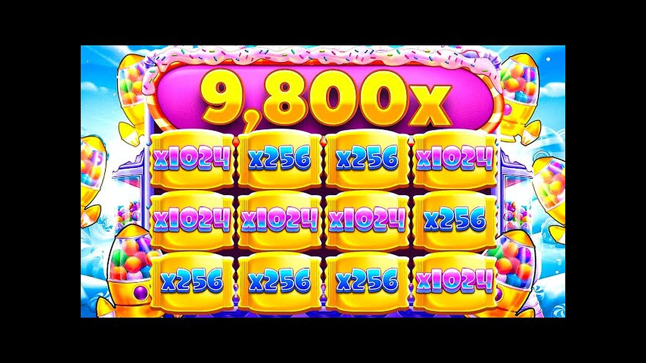 24,999X WIN ON SUGAR RUSH 1000! THE FIRST EVER