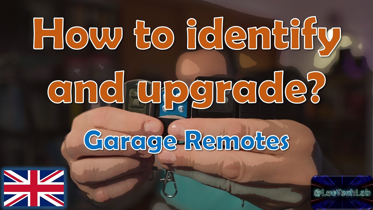 How to identify and upgrade garage remotes?