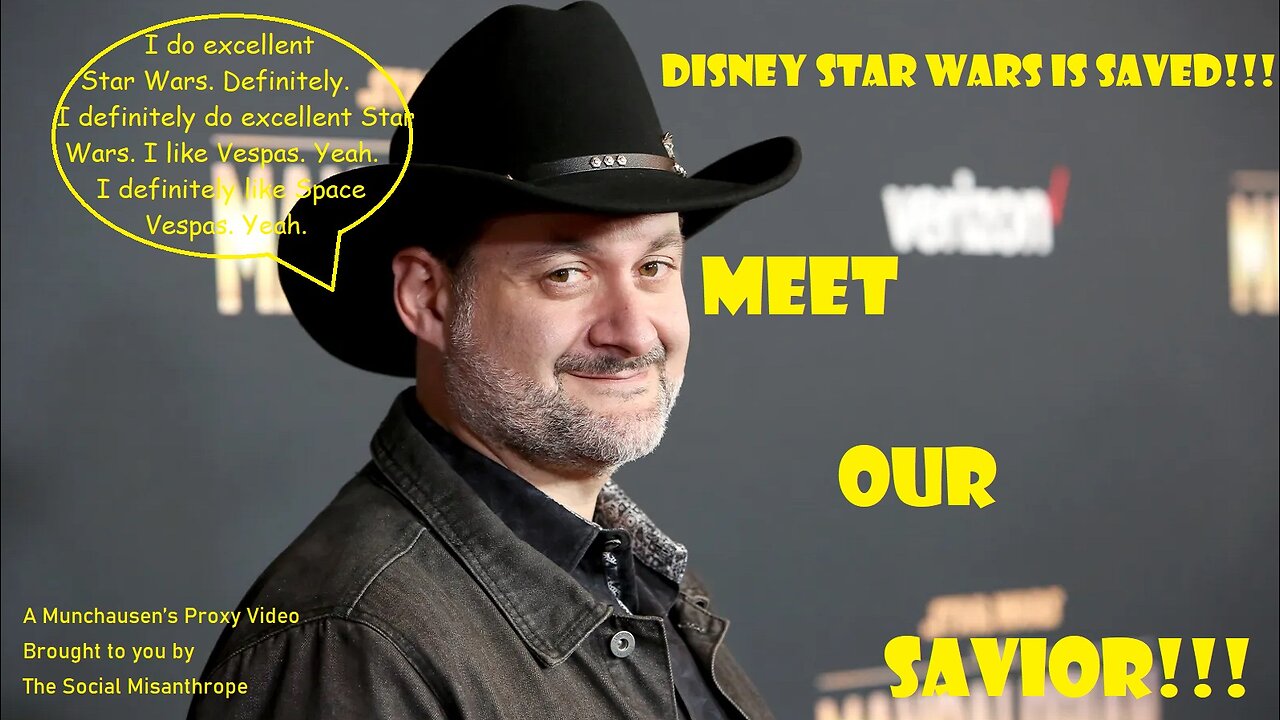 Disney Star Wars Promotes Dave Filoni! Star Wars Is SAVED! Right?-A Munchausen’s Proxy Video