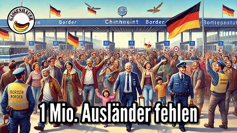 1 Mio. Ausländer fehlen