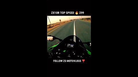 Zx10r top speed 299 🥵🥵