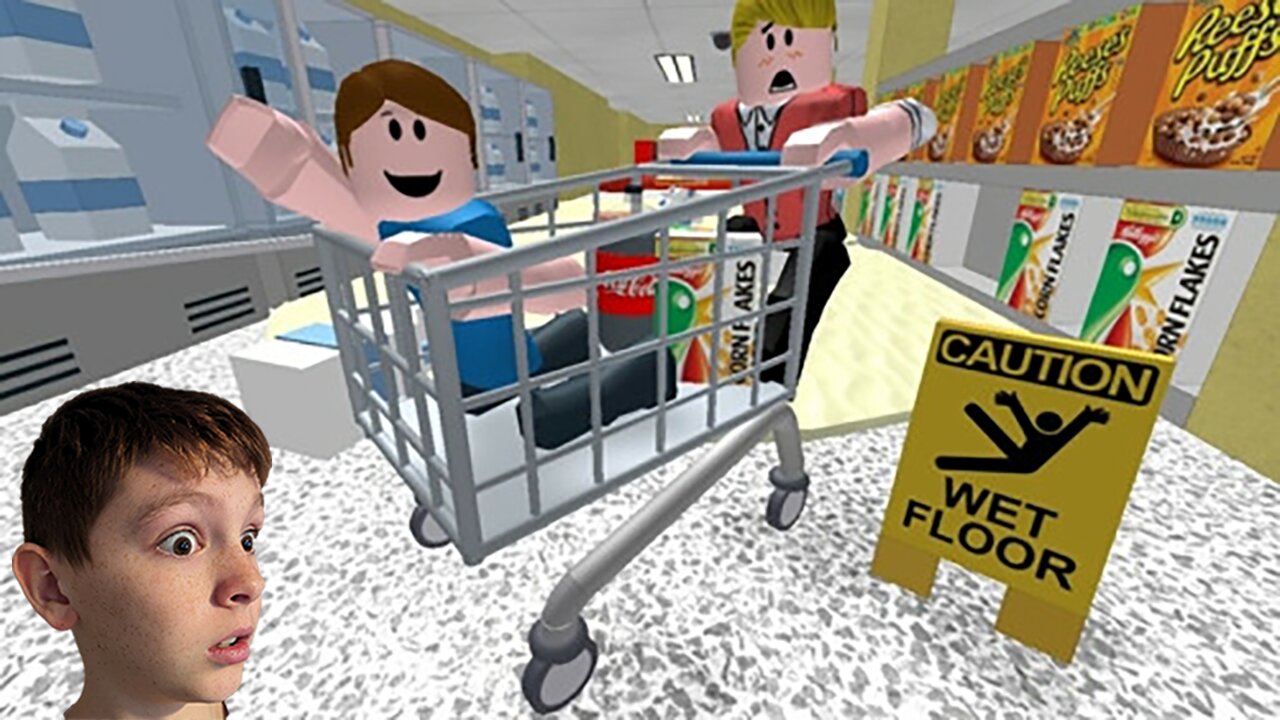 Escaped the Supermarket on Roblox