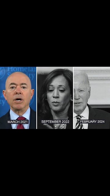 "The Border Is Secure," "The Border Is Secure" ; "It's Trump's Fault" - Joe Biden