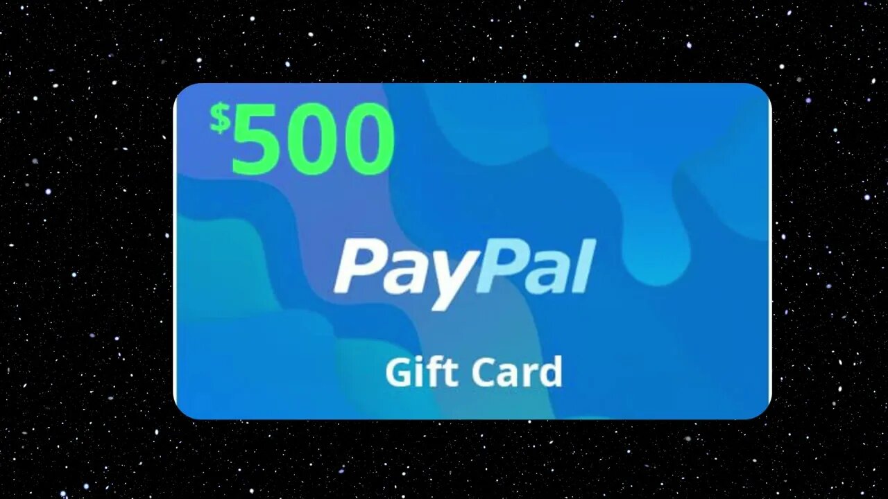 Gana 500 Euros en una tarjeta de regalo de paypal " SOLO ESPAÑA "