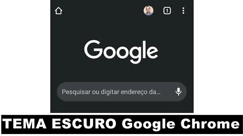 Ativar tema escuro no Google Chrome do celular