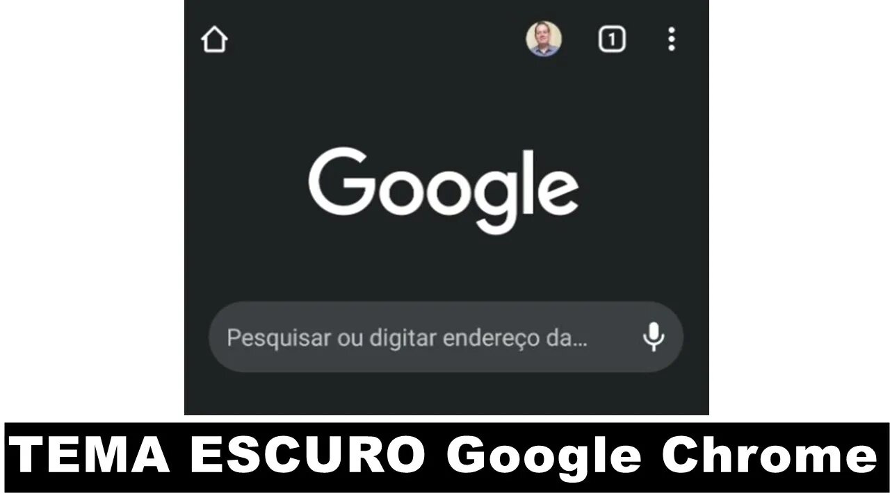 Ativar tema escuro no Google Chrome do celular