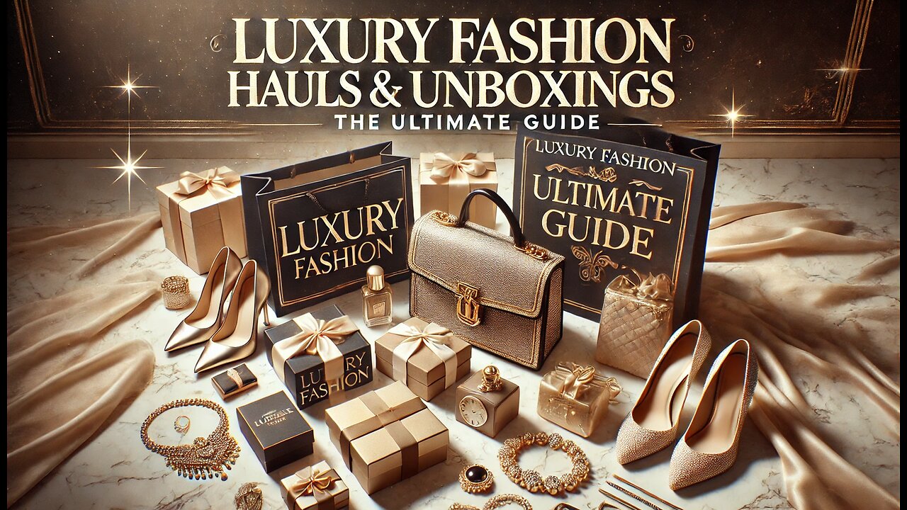 Luxury Fashion Hauls & Unboxings: The Ultimate Guide