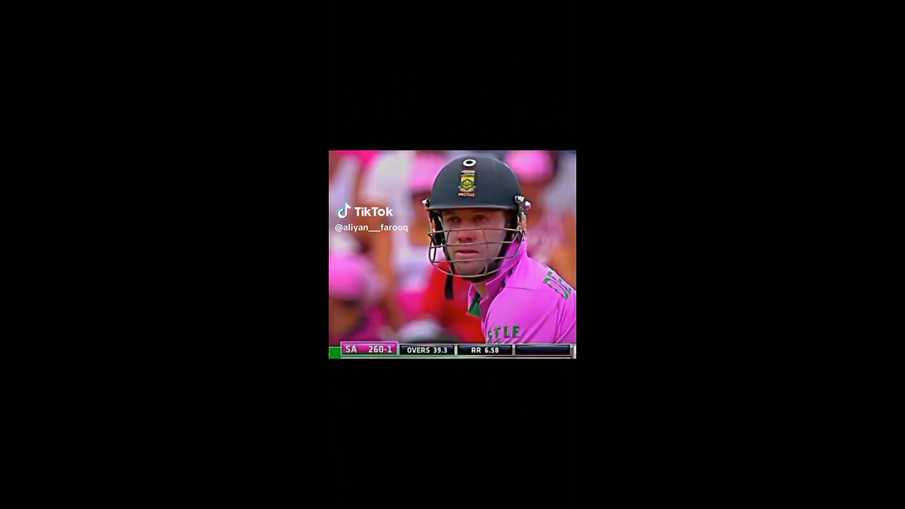 AB de Villiers 360 shoot