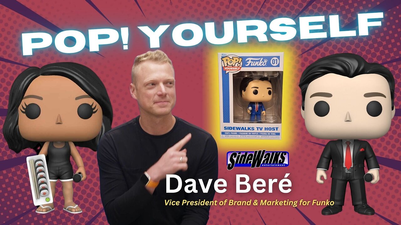 Hosts Lori & Richard design their own Funko Pop! Yourself. A fun interview with Funko's Dave Beré