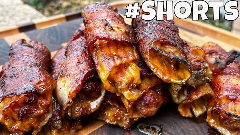 Smoked Beef Shotgun Shells over Jealous Devil Charcoal #Shorts