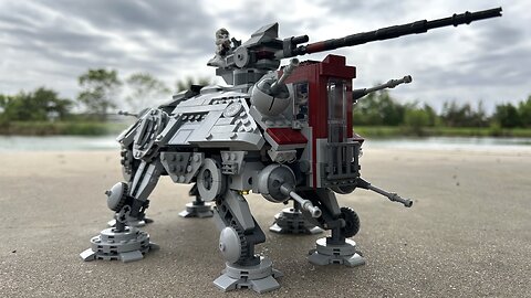 Lego AT-TE Mods: CANNONS & LEGS! (75337 AT-TE Mods PART 2)