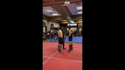 1st round of my 3rd IKF PKB match 🥊👊👊🥋🔥🔥💯