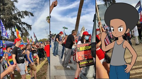 Beverly Hills Trump Rally - The Good, The Bad, The LA Times