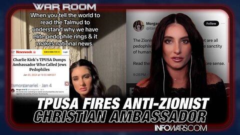 TPUSA Fires Christian Ambassador Over Anti-Zionist Stance