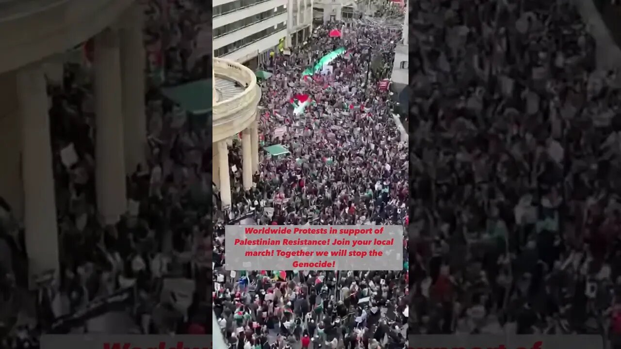 🇵🇸✊🚨Now is the time to support Palestinian Resistance worldwide! Join your local protest!