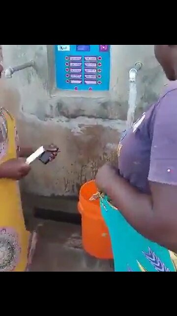 Digital ID cards are being used so Citizens can get Water!