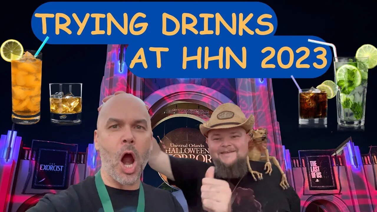 Trying Drinks at Halloween Horror Nights | Universal Studios Orlando 2023