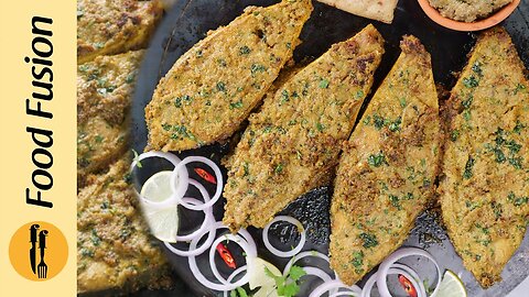 Khashkhash Chutny Fish Fry Recipe by Food Fussion.