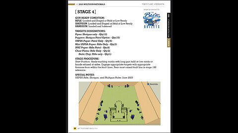 USPSA, United States Practical Shooting Association, Multigun Nationals. Stage 4 by Blue Bullets