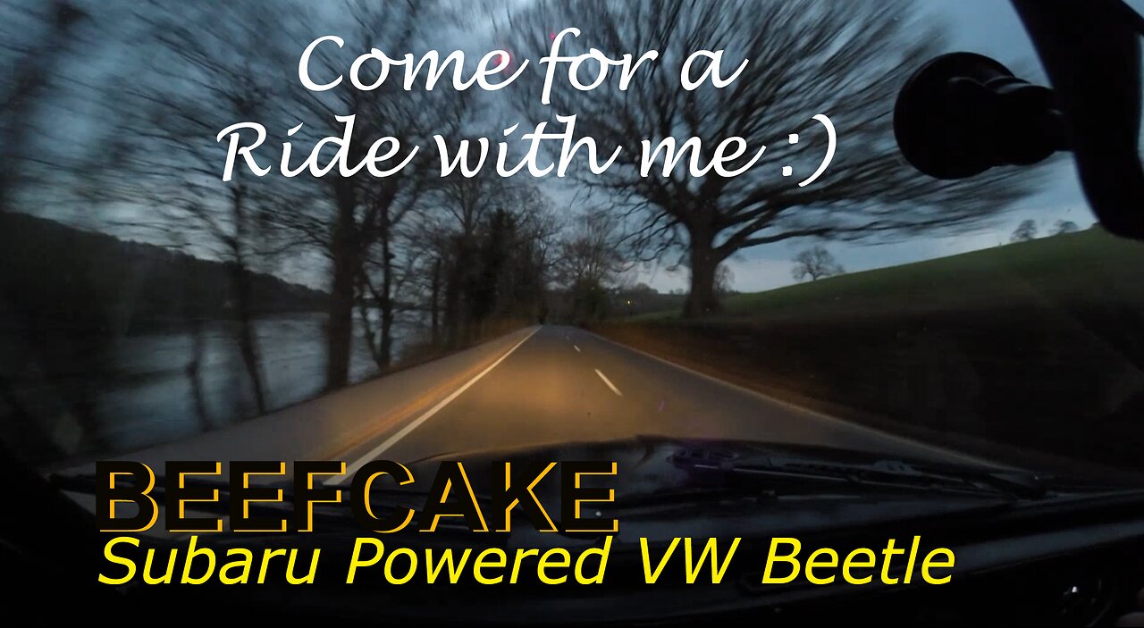 Come For A Drive With Me. Onboard Footage BEEFCAKE Subaru Powered VW Bug Beetle