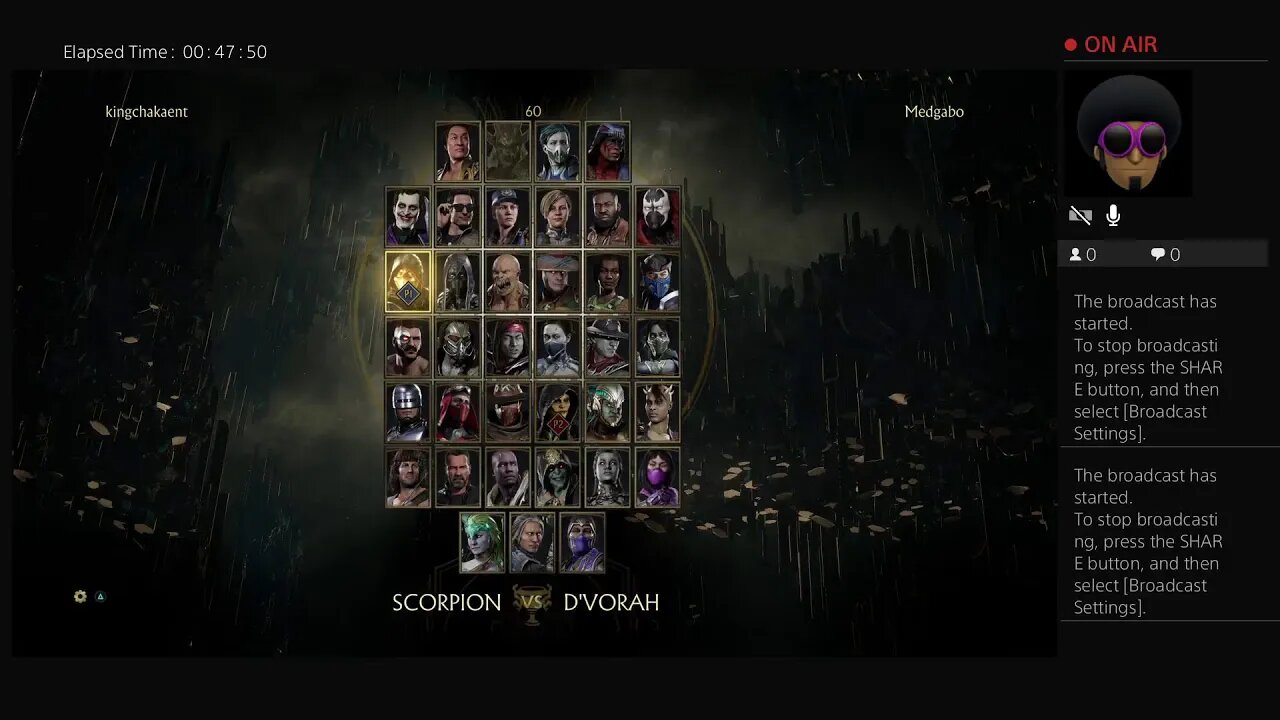 kingchakaent's Live PS4 Broadcast
