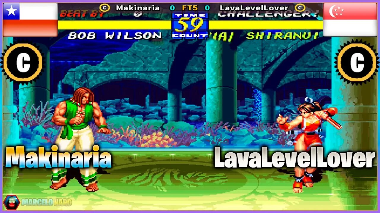 Fatal Fury 3 (Makinaria Vs. LavaLevelLover) [Chile Vs. Singapore]