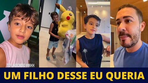 ARTUR O FILHO QUE CARLINHOS MAIA QUERIA TER FOI CONHECER O APARTAMENTO E TOMAR CAFÉ COM CARLINHOS