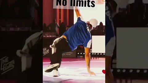 No limits on handicap dancers… more like super human … using difference in body to be original …