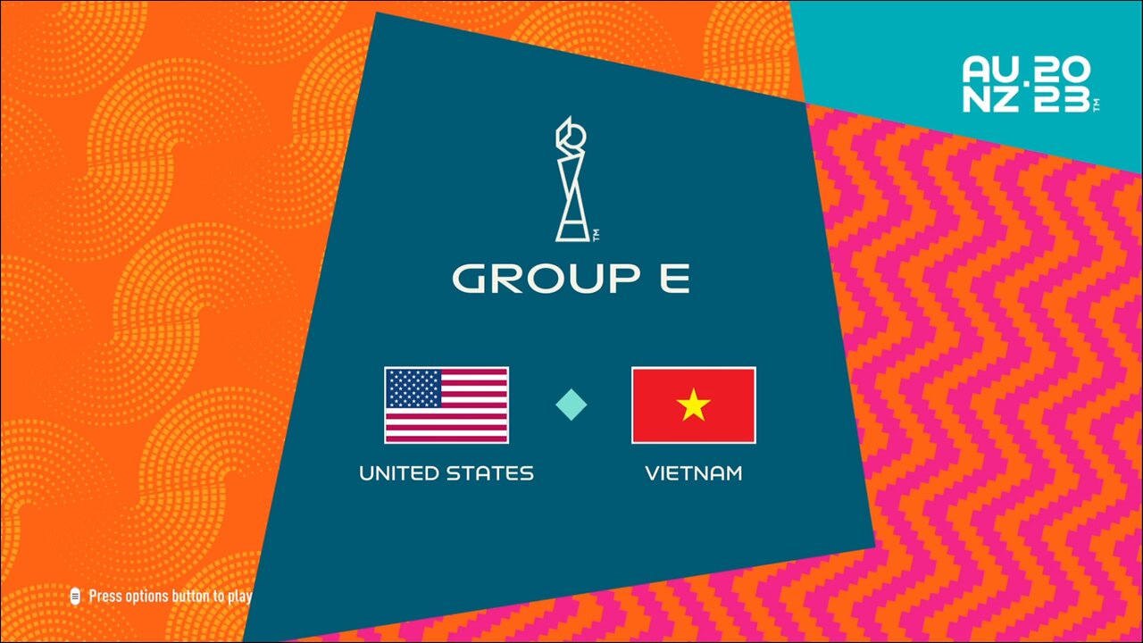 FIFA 23 - Women's World Cup | United States V/S Vietnam | PS5