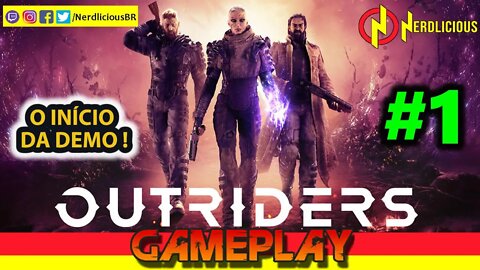 🎮 GAMEPLAY! A PRIMEIRA HORA da Demo de OUTRIDERS para PS4. Confira!