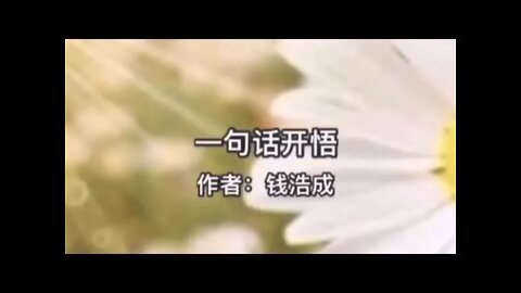 一句话开悟【开悟堂】