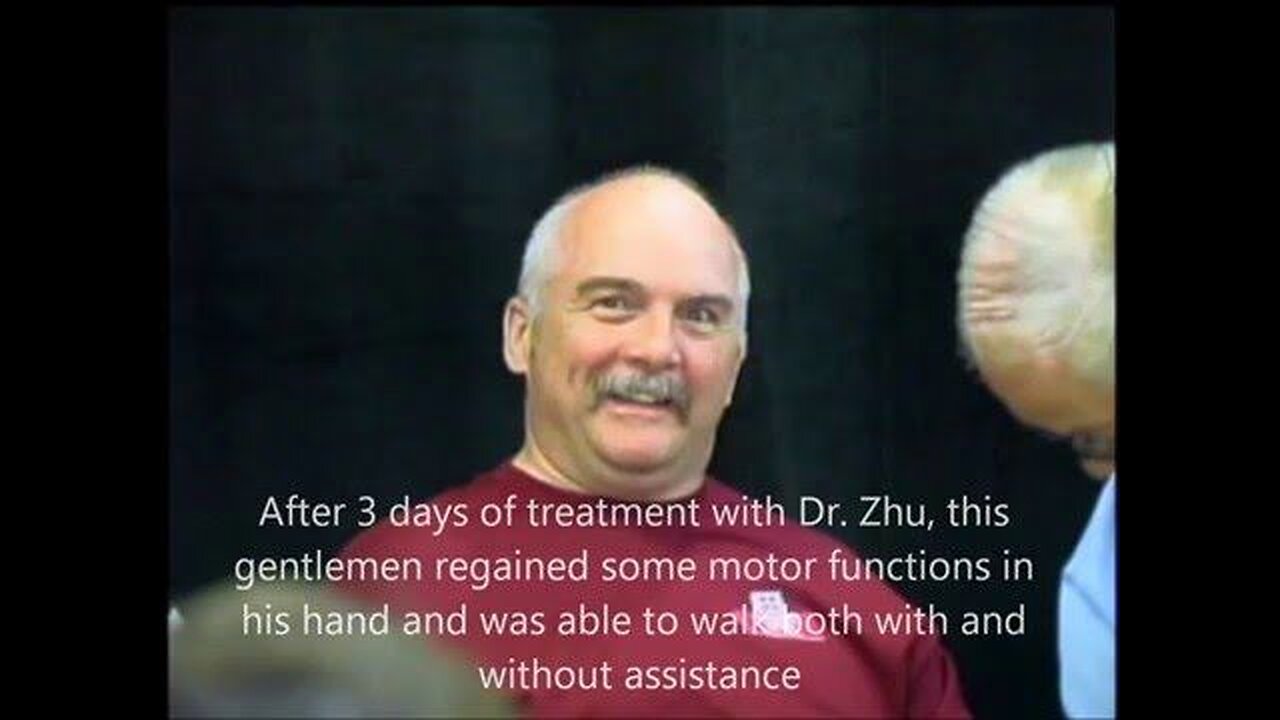 Dr. Zhu Acupuncture immediately helps stroke patient