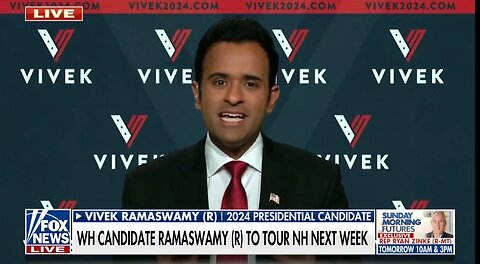 Vivek Ramaswamy: I Can Take America First Agenda Further Than Trump