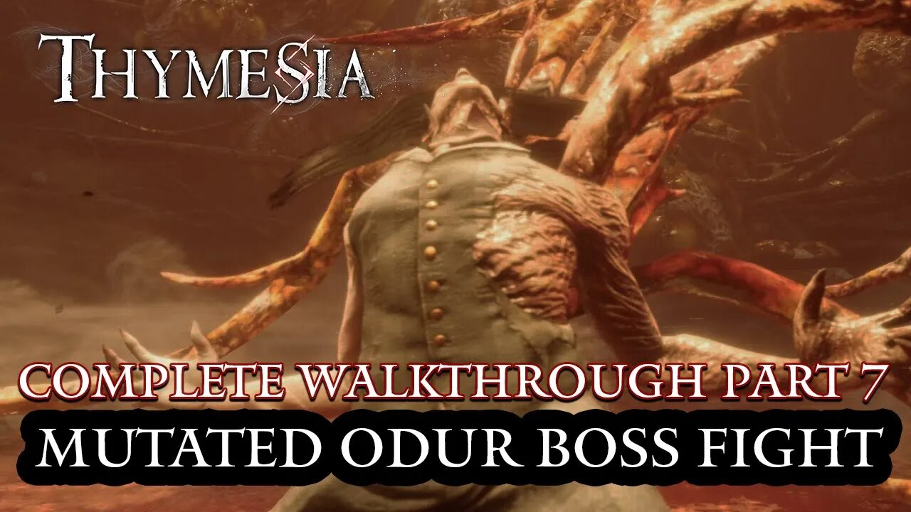 Thymesia Complete Walkthrough Part 7 - Mutated Odur Boss Fight