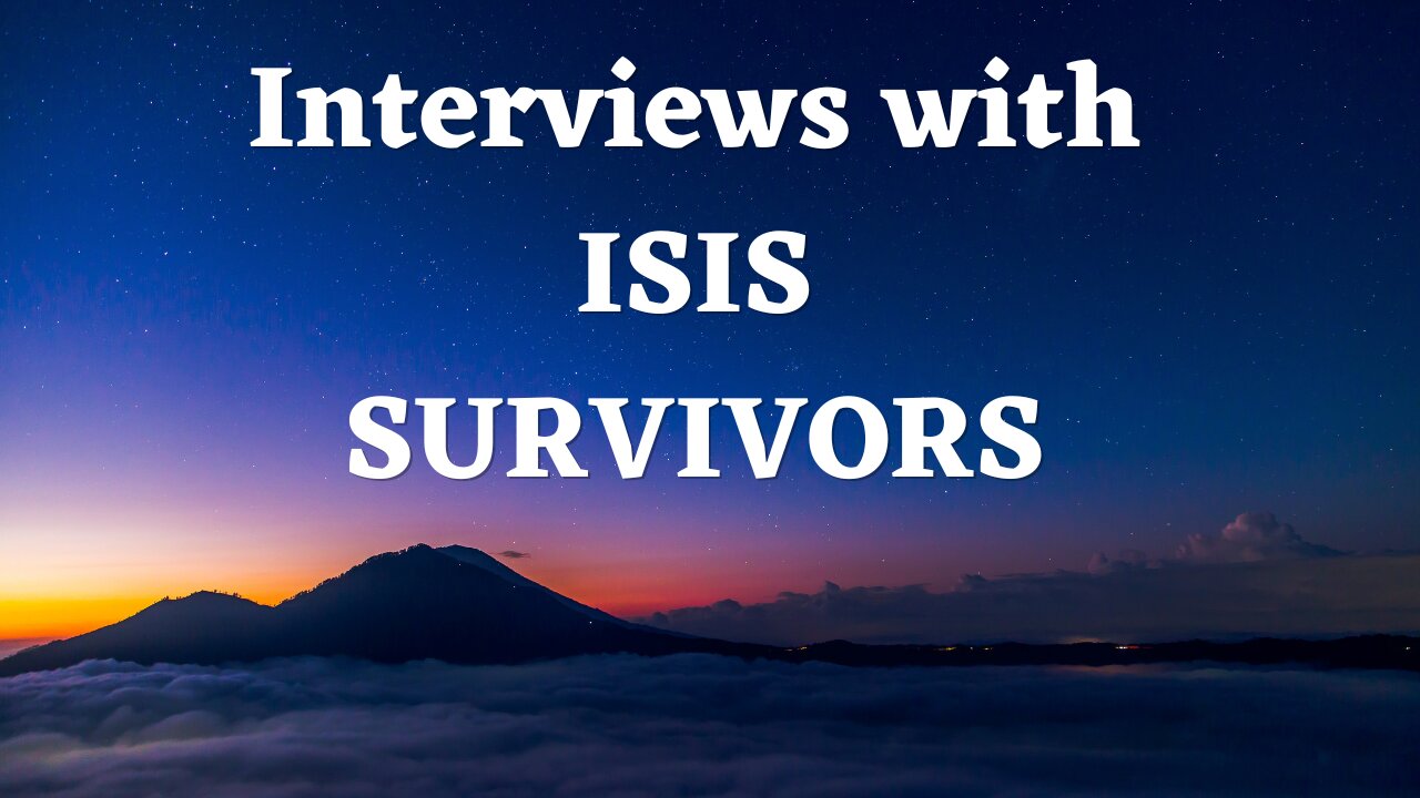 Interviews With Amazing Women Who Survived ISIS Abuse #healing #hope #rescue #trauma #ptsd #abuse #slavery #freedom