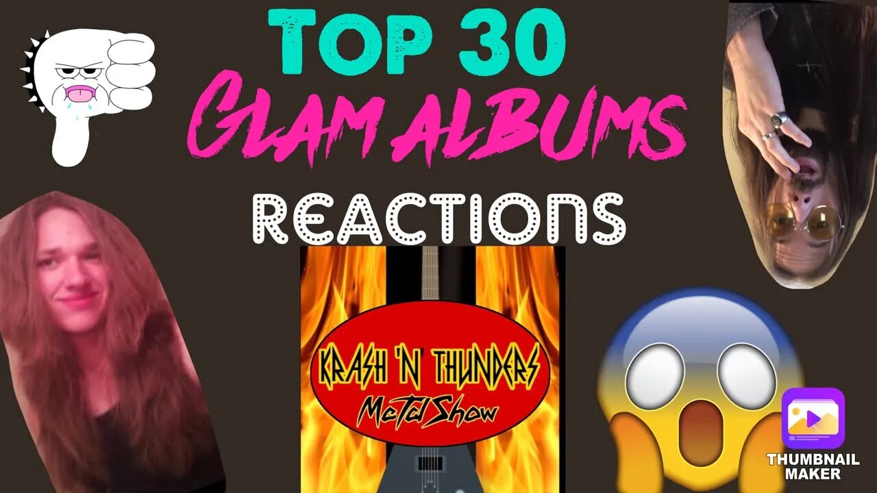 Top 30 | Glam Albums | REACTIONS |
