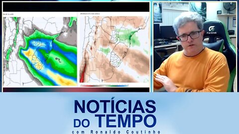 Meteorologia indica chuvas no Sul, litoral e frio intenso. Centro-norte seco e quente