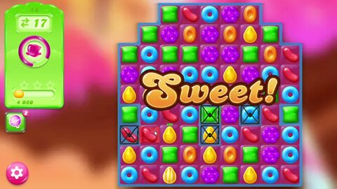 Candy Crush Jelly Saga Level 16