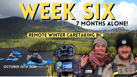 Week 6 Winter Caretaking Adventures: Kayaking & Unexpected Trail Cam Surprises!